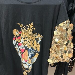 Blinking short sleeves